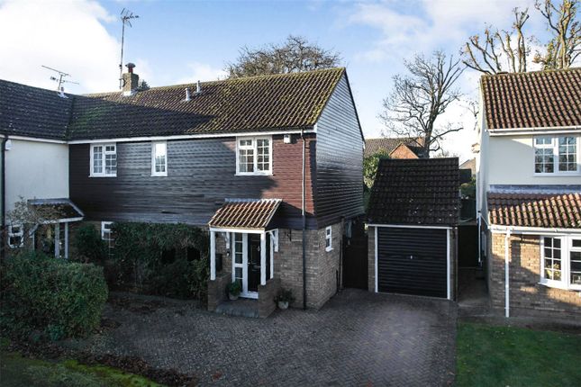 Thumbnail Semi-detached house for sale in Friary Field, Dunstable, Bedfordshire