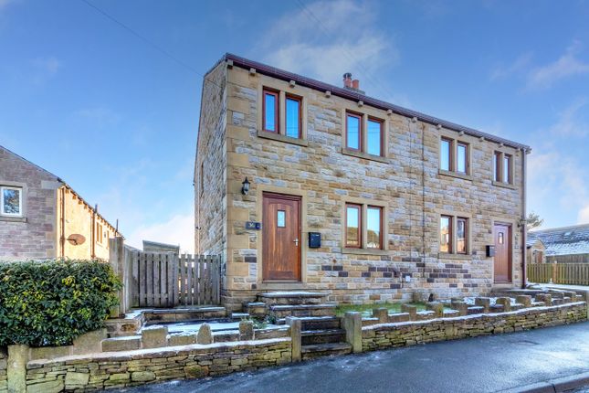 Thumbnail Semi-detached house for sale in Church Street, Emley, Huddersfield