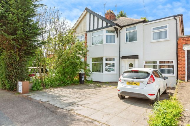 Thumbnail Semi-detached house for sale in Broad Avenue, Leicester