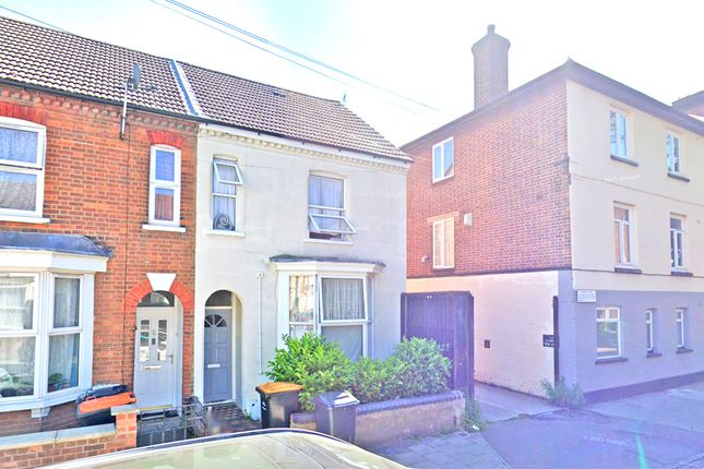 Thumbnail End terrace house to rent in Grafton Road, Bedford