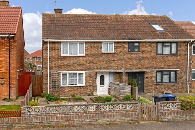 Thumbnail Semi-detached house for sale in Blacksmiths Crescent, Sompting, Lancing