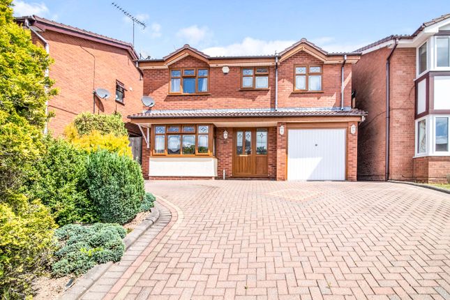Thumbnail Detached house for sale in Caernarvon Way, Milking Bank, Dudley, West Midlands
