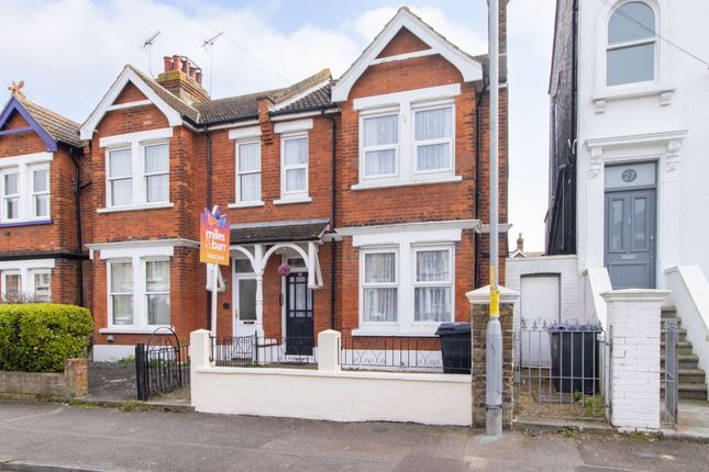 Thumbnail Semi-detached house for sale in Gladstone Road, Broadstairs
