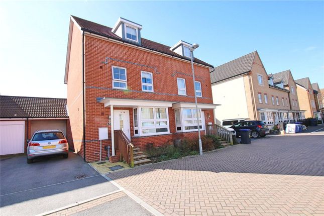 Thumbnail Semi-detached house for sale in Quicksilver Street, Worthing, West Sussex