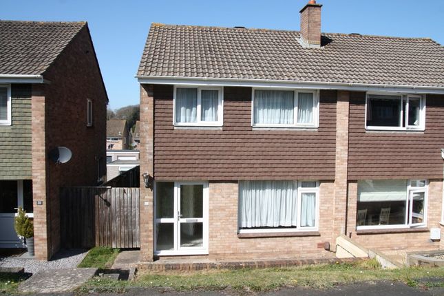 Thumbnail Semi-detached house to rent in Blackstone Close, Plymouth