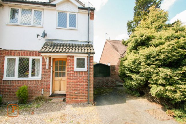 Thumbnail End terrace house to rent in Albrighton Croft, Highwoods, Colchester, Essex