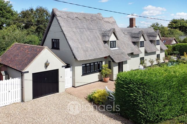 Thumbnail Cottage for sale in Delvin End, Sible Hedingham, Halstead