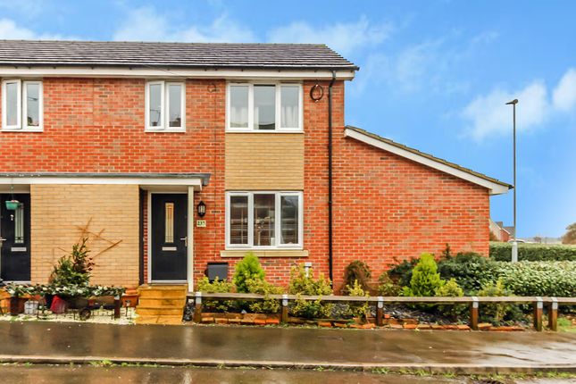 Thumbnail End terrace house for sale in Mill Road, Wellingborough