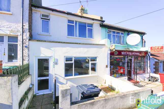 Thumbnail Terraced house to rent in Milner Road, Brighton, East Sussex