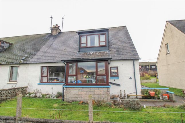 Semi-detached house for sale in 19 Ross Crescent, Balintore, Tain