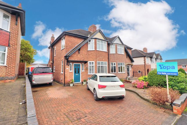 Semi-detached house for sale in Sandringham Avenue, Burton-On-Trent