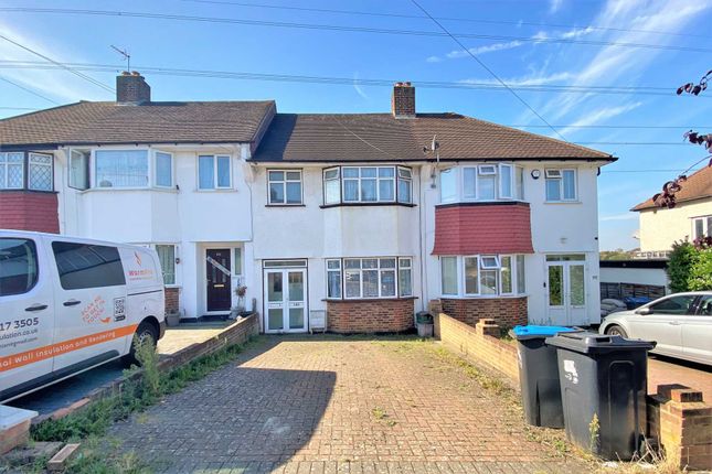 Thumbnail Terraced house to rent in Lynmouth Avenue, Morden