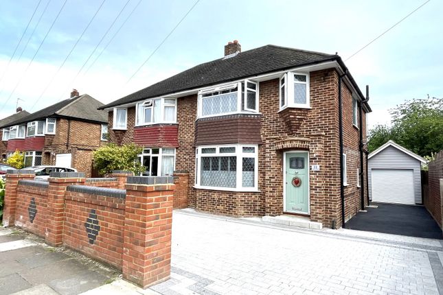 Semi-detached house for sale in Station Road, Chessington, Surrey.