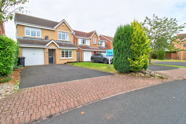 Thumbnail Detached house for sale in Ascot Grove, Ashington