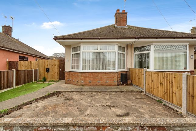 Thumbnail Semi-detached bungalow for sale in Shrublands Way, Gorleston, Great Yarmouth