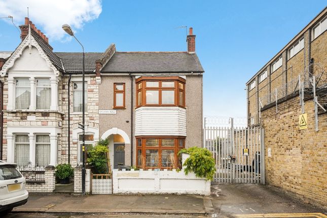 Thumbnail End terrace house for sale in Sylvan Road, London