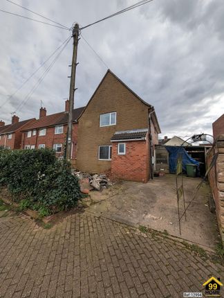 Thumbnail End terrace house for sale in Kirklington Avenue, Rainworth, Nottinghamshire