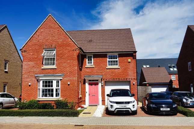 Thumbnail Detached house to rent in Lamport Crescent, Brooklands, Milton Keynes