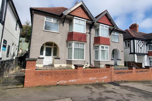 Thumbnail Semi-detached house for sale in Gower Road, Sketty, Swansea