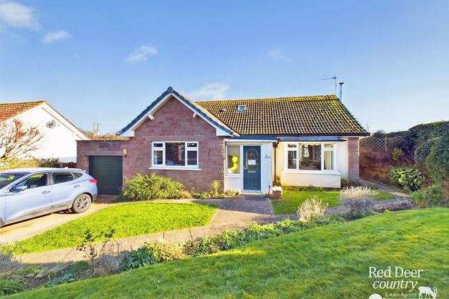 Thumbnail Detached bungalow for sale in Croft Meadow, Sampford Brett, Taunton