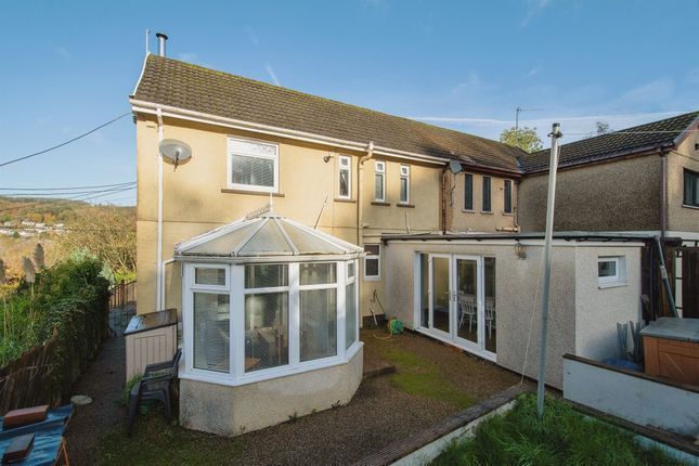 Thumbnail Semi-detached house for sale in Bryngerwn Avenue, Quakers Yard, Treharris