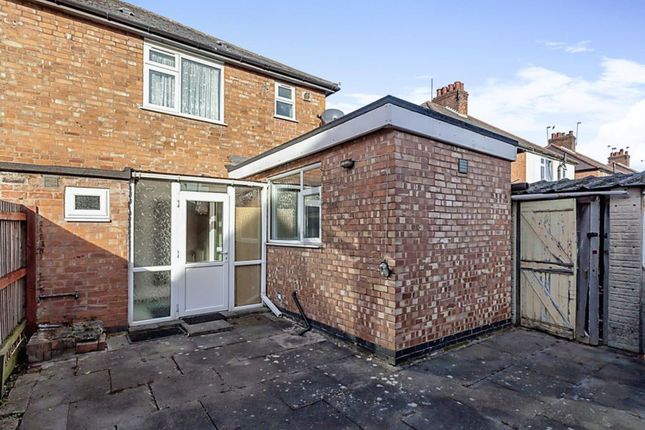 Semi-detached house for sale in Neville Road, Western Park, Leicester