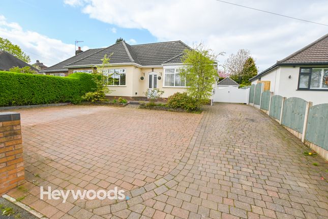 Thumbnail Semi-detached bungalow for sale in Stafford Avenue, Clayton, Newcastle-Under-Lyme, Staffordshire