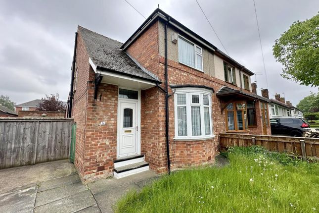 Thumbnail Semi-detached house to rent in Meadowfield Road, Darlington
