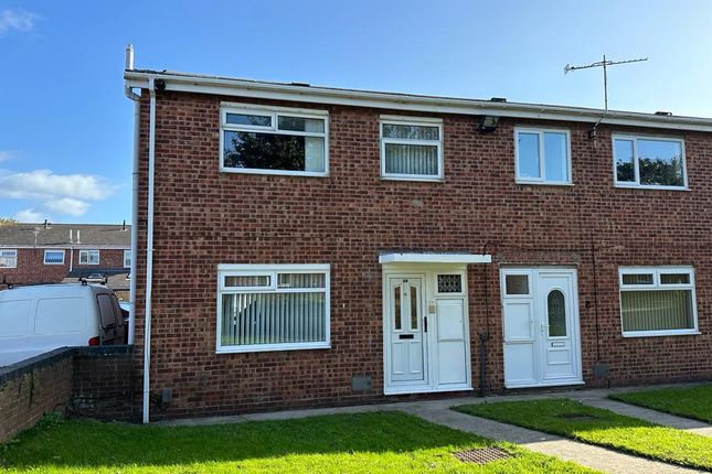 End terrace house for sale in Whittingham Close, North Shields