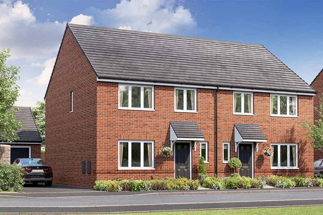 Thumbnail Semi-detached house for sale in "The Rothway" at Eakring Road, Bilsthorpe, Newark