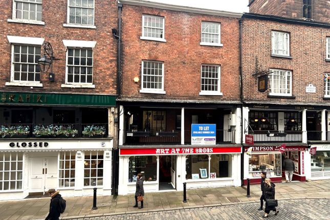 Retail premises to let in Watergate Street, Chester