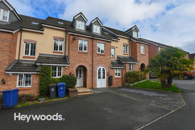 Thumbnail Town house for sale in Sorrell Gardens, Newcastle-Under-Lyme, Staffordshire