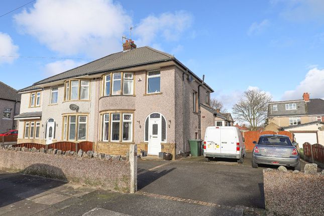 Thumbnail Semi-detached house for sale in Richmond Avenue, Morecambe