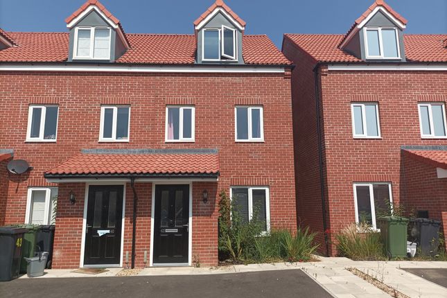 Thumbnail End terrace house for sale in Fabian Grove, Peterborough