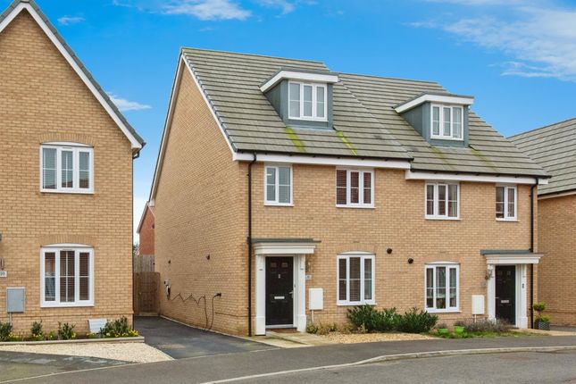 Semi-detached house for sale in Keyes Close, Stowmarket