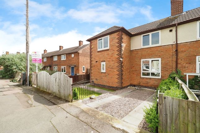 Thumbnail End terrace house for sale in Wilmore Crescent, Leicester