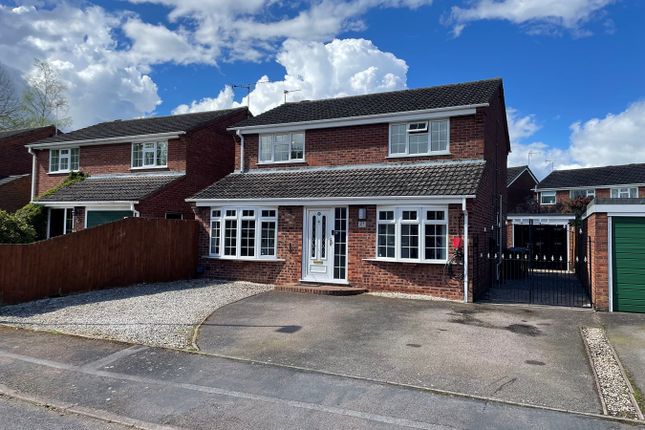 Thumbnail Detached house for sale in Bramley Close, Broughton Astley, Leicester