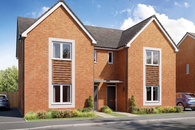 Thumbnail Semi-detached house for sale in "The Thea" at Norton Road, Broomhall, Worcester