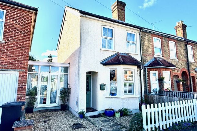Thumbnail End terrace house for sale in Clarence Street, Egham, Surrey