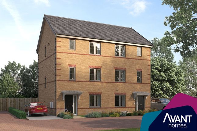 Thumbnail Semi-detached house for sale in "The Norbrook" at Hawes Way, Waverley, Rotherham