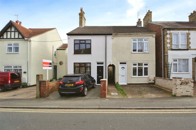 Thumbnail End terrace house for sale in New Road, Woodston, Peterborough, Cambridgeshire