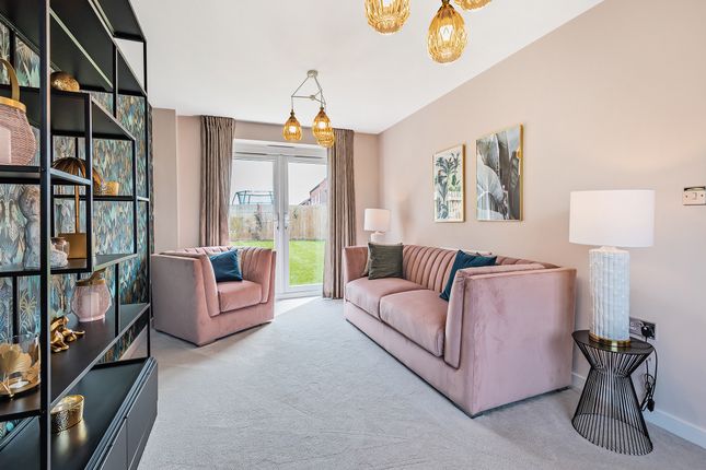 Semi-detached house for sale in "The Beech" at Brookfield Road, Burbage, Hinckley
