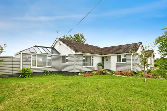 Thumbnail Detached bungalow for sale in Heath Road, Kenninghall, Norwich