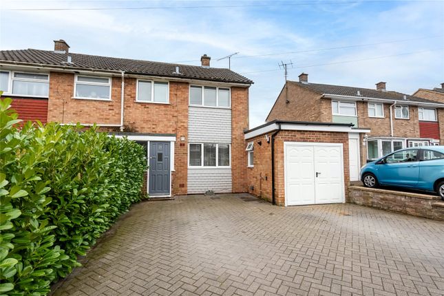 Semi-detached house for sale in Brampton Rise, Dunstable, Bedfordshire