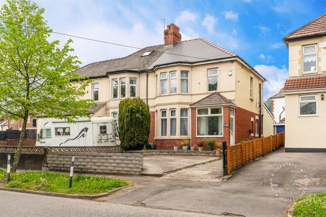 Semi-detached house for sale in New Road, Rumney, Cardiff
