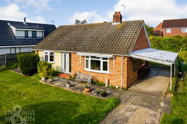 Thumbnail Detached bungalow for sale in Station Road, Reedham, Norwich