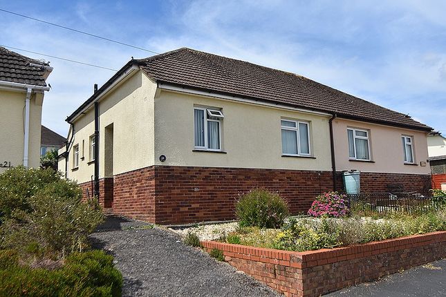 Thumbnail Semi-detached bungalow for sale in Central Avenue, Exeter