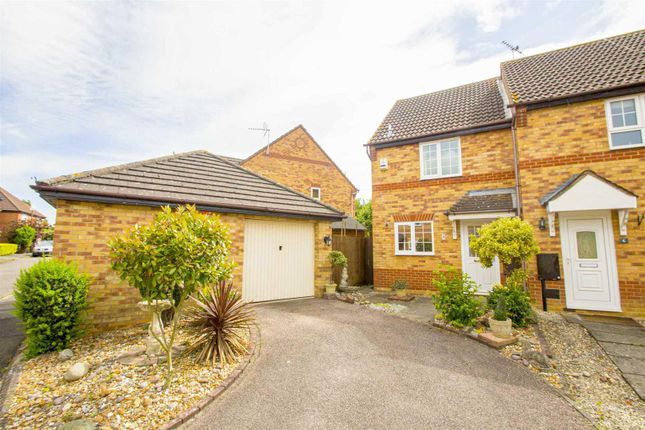 Semi-detached house to rent in Long Ayres, Caldecotte, Milton Keynes