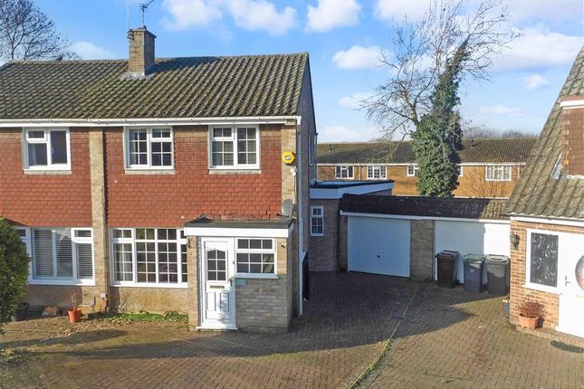 Thumbnail Semi-detached house for sale in Cedar Close, Ditton, Aylesford, Kent
