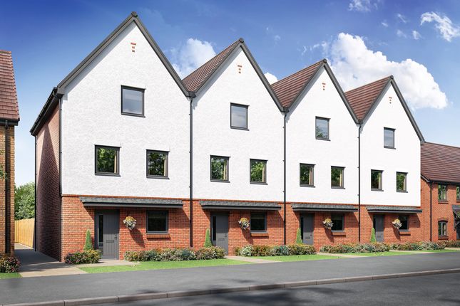 Thumbnail Terraced house for sale in "The Hamble" at Curbridge, Botley, Southampton